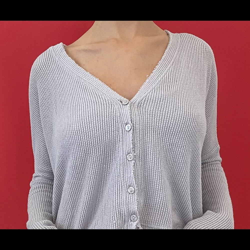 Urban Outfitters Light Grey/Blue Sweater